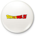 printfashion Dragonball Z logo - Kitűző, hűtőmágnes - Fehér (3083200)