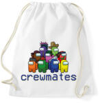 printfashion Among us Crewmates 2 - Sportzsák, Tornazsák - Fehér (4522211)