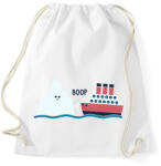 printfashion Titanic boop - Sportzsák, Tornazsák - Fehér (16000601)