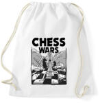 printfashion Sakk - chess wars - Sportzsák, Tornazsák - Fehér (4941865)