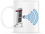 printfashion WIFI fighter - Bögre - Fehér (790896)