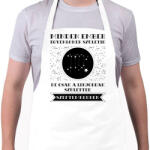 printfashion Szeptember: Szűz - Kötény - Fehér (4908192)