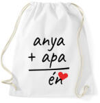printfashion Anya + Apa = Én - Sportzsák, Tornazsák - Fehér (2769440)