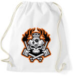 printfashion Hellride - Sportzsák, Tornazsák - Fehér (2095177)