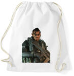 printfashion John "Soap" Mactavish - Sportzsák, Tornazsák - Fehér (14551047)