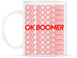 printfashion ok boomer - Bögre - Fehér (2796525)