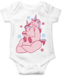 printfashion Unikornis apa - Baba Body - Fehér (14707492)