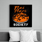 printfashion Lapos Mars elmélet - Vászonkép - Fekete (6647292)