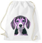 printfashion beagle - Sportzsák, Tornazsák - Fehér (14042503)