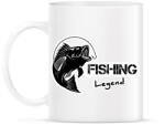 printfashion Fishing legend - Bögre - Fehér (5993178)
