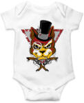 printfashion Bandita macska - Baba Body - Fehér (1327052)