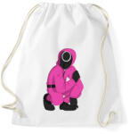 printfashion Squid Game Soldier - Sportzsák, Tornazsák - Fehér (5487112)
