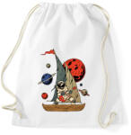 printfashion Asztronauta gitáros - Sportzsák, Tornazsák - Fehér (6253989)