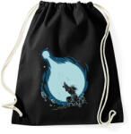 printfashion Kamehameha - Sportzsák, Tornazsák - Fekete (520101)