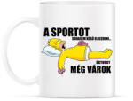 printfashion A sportot sohasem késő elkezdeni. . . - Bögre - Fehér (1670306)