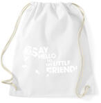 printfashion Sebhelyesarcú - Sportzsák, Tornazsák - Fehér (12581193)