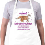 printfashion Vízöntő - Skót lógófülű cica - Kötény - Fehér (13339867)