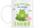 printfashion Egy lány - Béka - Bögre - Fehér (10771100)