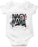 printfashion Büszke Nagymama vagyok - fekete felirat - Baba Body - Fehér (16047393)