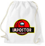 printfashion Impostor - Among us - Sportzsák, Tornazsák - Fehér (3922030)