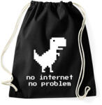 printfashion No problem - Sportzsák, Tornazsák - Fekete (14043894)