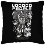 printfashion Voodoo people - Párnahuzat, Díszpárnahuzat - Fekete (16751051)