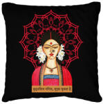 printfashion Indiai közmondás - Párnahuzat, Díszpárnahuzat - Fekete (7636482)