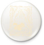 printfashion Mókus - Kitűző, hűtőmágnes - Fehér (12660131)