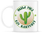 printfashion Ölelj meg egy kaktuszt - Bögre - Fehér (7518864)