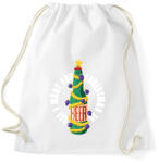 printfashion Sör karácsonyfa - Sportzsák, Tornazsák - Fehér (5569589)