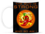 printfashion THE SUN STRONG - Bögre - Fekete (2657858)