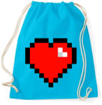 printfashion Minecraft Hearth - Sportzsák, Tornazsák - Surf blue (2553635)