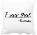 printfashion Karma - Párnahuzat, Díszpárnahuzat - Fehér (260035)