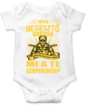 printfashion Igen hegesztő vagyok - Baba Body - Fehér (16372513)