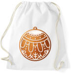 printfashion Mézeskalács gömb - Sportzsák, Tornazsák - Fehér (11222397)