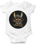 printfashion Follow the bunny - Baba Body - Fehér (6332829)