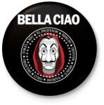 printfashion Bella Ciao - Kitűző, hűtőmágnes - Fekete (5088708)