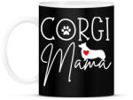printfashion Corgi mama - Bögre - Fekete (6973291)