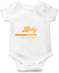 printfashion baby-loading-orange-white - Baba Body - Fehér (1330527)