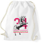 printfashion Unikornis - Sportzsák, Tornazsák - Fehér (1575427)