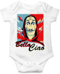 printfashion La casa de papel - Bella Ciao - Baba Body - Fehér (4680833)