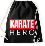 printfashion KARATE HERO - Sportzsák, Tornazsák - Fekete (9450502)