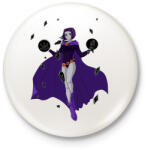 printfashion Raven - Tenn Titan - Kitűző, hűtőmágnes - Fehér (3076914)