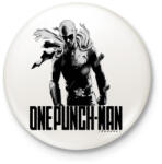printfashion one punch man - Kitűző, hűtőmágnes - Fehér (3089953)