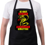 printfashion Januári Kobra - Kötény - Fekete (6050116)