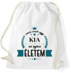 printfashion Nem csak egy Kia - Sportzsák, Tornazsák - Fehér (7184912)