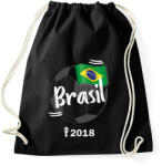 printfashion Brazília - Sportzsák, Tornazsák - Fekete (914301)