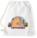 printfashion Coffeebara - Sportzsák, Tornazsák - Fehér (13671749)