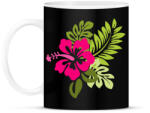 printfashion Hibiscus - Bögre - Fekete (1278647)