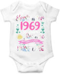 printfashion Születésnap 1969 Szeptember - Napfény egy kis hurrikánnal! - Baba Body - Fehér (1332317)